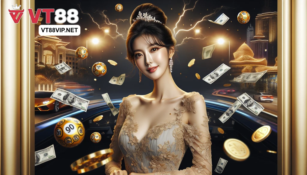 Trò chơi xổ số với kết quả siêu nhanh chóng